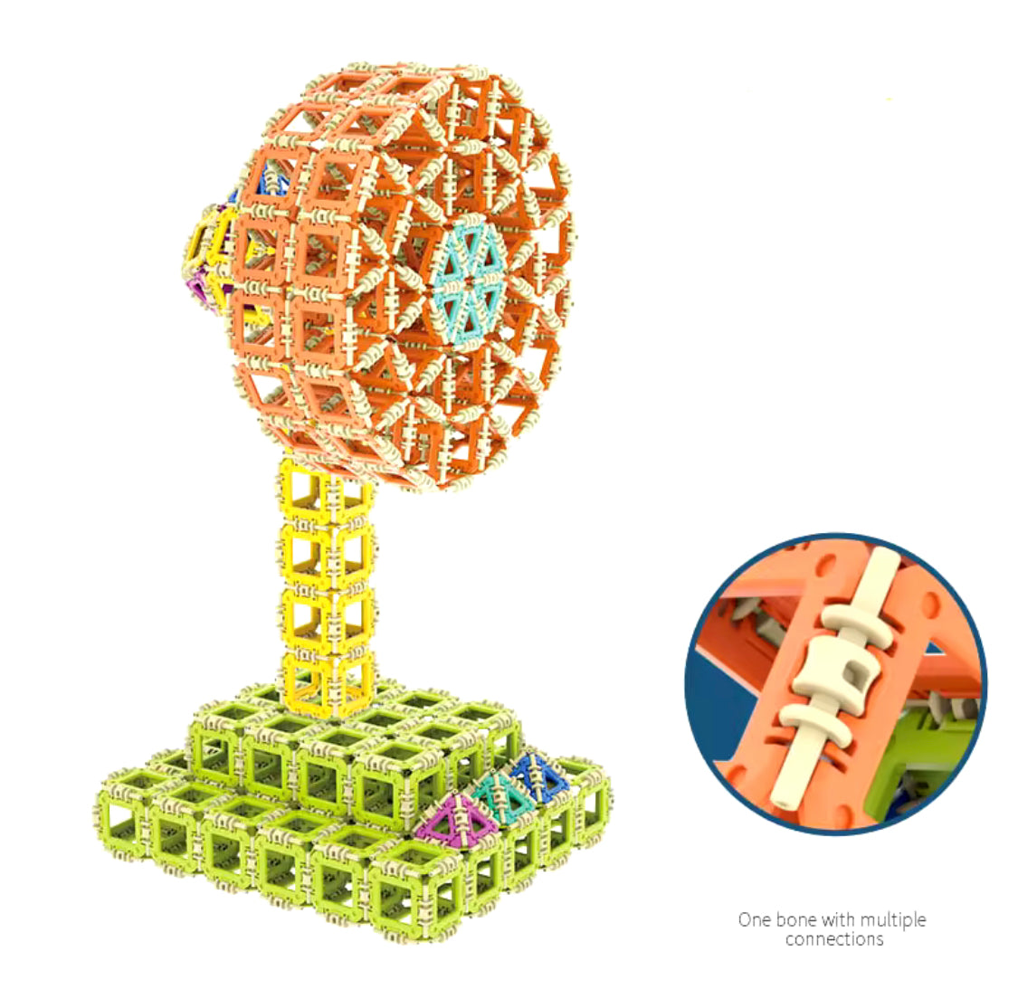 80 Pcs Buckle Building Blocks Toy, Three Dimensional Thinking Puzzle Toys, Puzzle Assembling Children Educational Toy 80 Pcs Buckle Building Blocks Toy, Three Dimensional Thinking Puzzle Toys, Puzzle Assembling Children Educational Toy